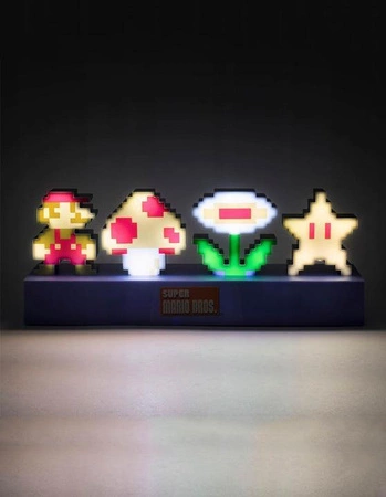 Lampka Super Mario Bros - ikony