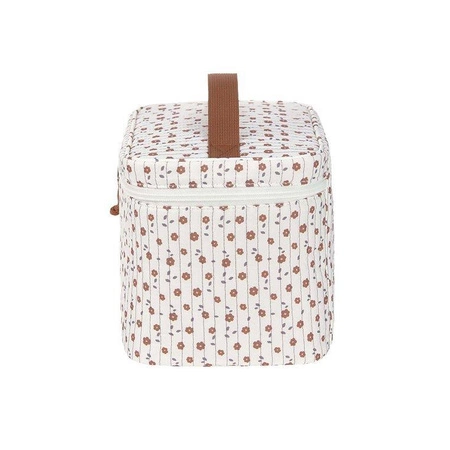 Lassig Casual Label Kuferek podróżny na akcesoria Flowers white