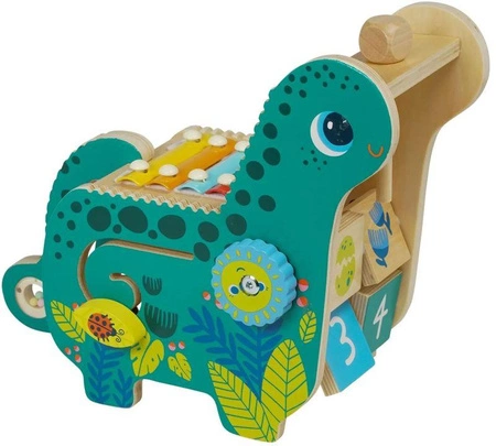 Drewniana zabawka muzyczna dla dzieci dinozaur Diego Manhattan Toy 162650