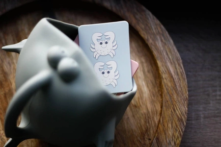 Silikonowe karty do gry Scrunch - Pudrowy Róż