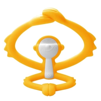 Mombella Gryzak Zabawka Małpka Yellow