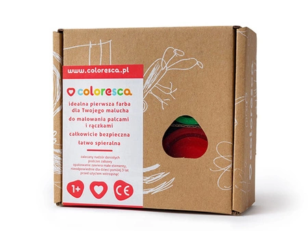 Farby Malucha 4x40ml 1+ COLORESCA