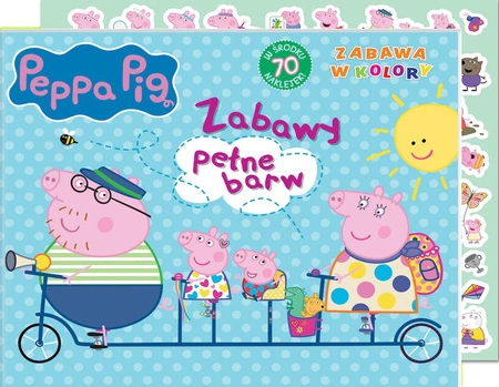 Zabawy pełne barw. Świnka Peppa. Zabawa w kolory