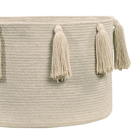 Lorena Canals Kosz dekoracyjny Tassels Natural