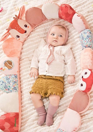 LILLIPUTIENS Aktywizujący ochraniacz do łóżeczka Sarenka Stella 0 m+