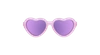 Okulary Babiators Heart FROSTED PINK - 3-5 Lat