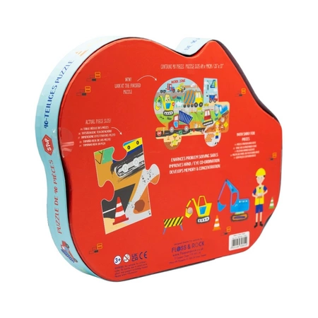 Na budowie puzzle 40 elementów