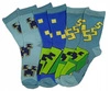 Minecraft kids socks Creeper tri-pack (size: 31-34) / Minecraft skarpetki dziecięce Creeper trójpak (rozmiar: 31-34)