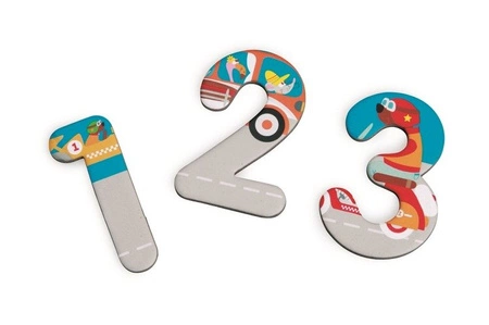 Scratch, Magnetyczne Cyferki Miasto