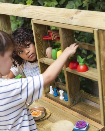 Lekkid, drewniane magnetyczne klocki konstrukcyjne- Jedzenie