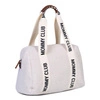Childhome Torba do wózka Mommy Club Signature Teddy White