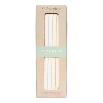 Little Dutch Otulacz 120 x 120 cm Vintage Sunny Stripes TE50402002