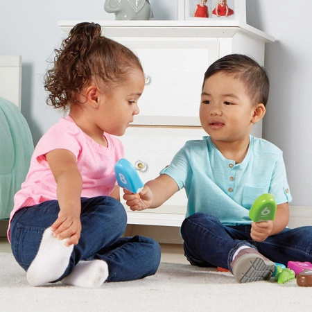 Zestaw do nauki liczenia i poznawania kolorów, Lody na patyku, 20 szt.