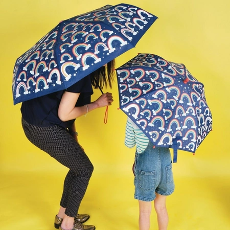 Tęcza magiczna parasolka zmieniająca kolory