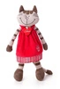 Pluszowa kotka Andżela w czerwonej sukni