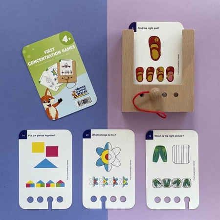 WiemTo Pudełko i 6 Zestawów Kart. Zestaw dla dzieci 4+