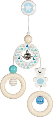 Zawieszka dla dzieci Niedźwiadek Polarek ST1 765730- Heimess, zabawki drewniane