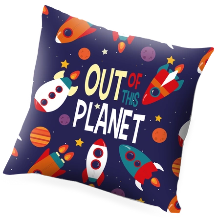 Poduszka Out of Planet 45x45cm KL10324