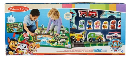 Mata do zabawy Psi Patrol i figurki drewniane Melissa and Doug 33273