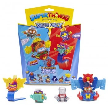 Saszetka SUPERTHINGS RESCUE FORCE Pack 4 Force Jet mix