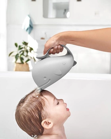 Skip Hop Kubek do Mycia Głowy Wieloryb Moby Grey