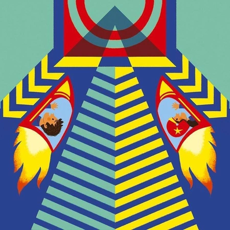 Zestaw kreatywny Papierowe samoloty z wyrzutnią 6+, Janod