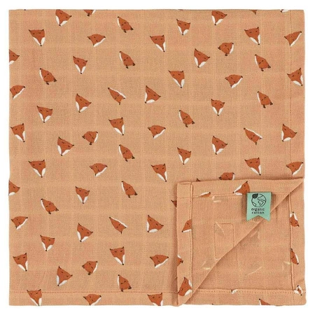Muślinowe pieluszki 3-pack 55x55cm - Fierce Fox Trixie Baby
