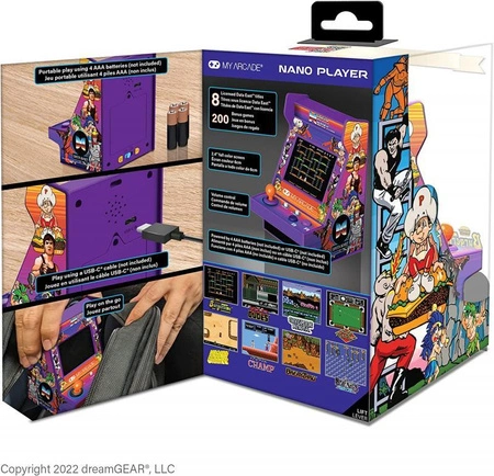 Nano automat do gier hity Data East (208 gier w 1)