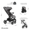 Easywalker Jackey XL Przestronny, samoskładający się wózek spacerowy z kołami XL Marble Grey