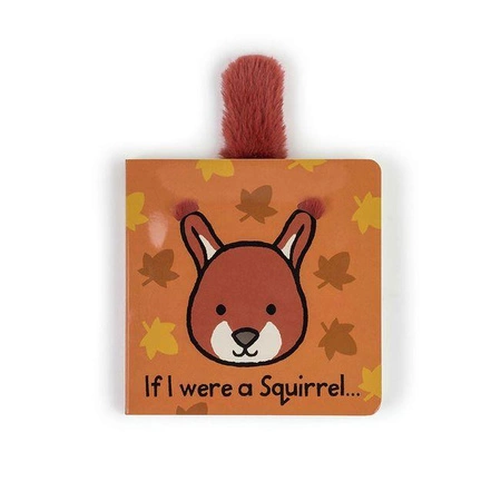 JellyCat - „If I Were a Squirrel Board” Książeczka dla Dzieci