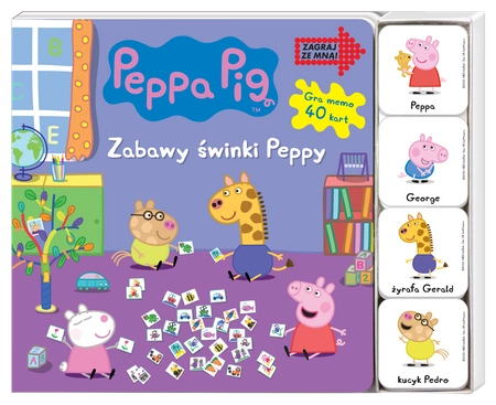 Zabawy świnki Peppy. Świnka Peppa. Zagraj Ze Mną