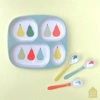 Talerz z przegródkami dla dzieci, seria Gruszki | Maison Petit Jour®