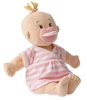 Pluszowa lalka dla dzieci, Blondynka niemowlak w sukience w paski, Baby Stella, 152420-Manhattan Toy, lalki dla dziewczynek