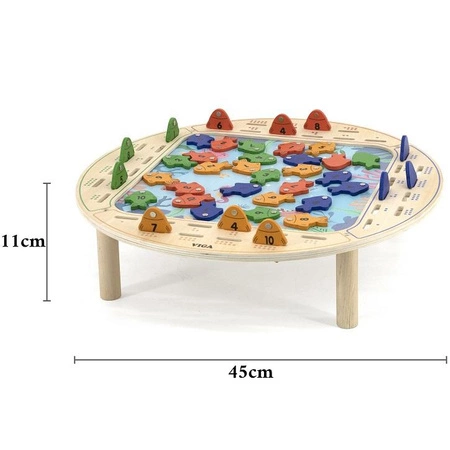 VIGA Drewniana Gra Łowienie Rybek FSC