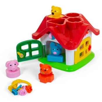 Zabawka sorter domek dla zwięrząt