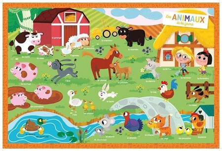 Auzou Magnesy Zwierzątka na farmie 56598