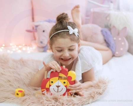 Kreatywne Drewniane Klocki Przestrzenne 3d Classic World LEW