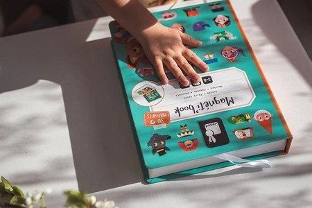 Magnetyczna układanka Świat baśni Magnetibook 3-8 lat, Janod