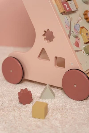 Little Dutch Drewniany chodzik edukacyjny Flowers & Butterflies FSC LD7106