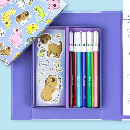 Tiger Tribe Zestaw Kolorowanek - Małe Zwierzątka