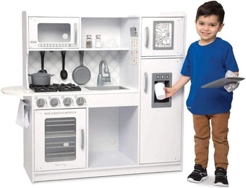 Duża kuchnia drewniana Cloud 14338-Melissa & Doug, kuchnie dla dzieci