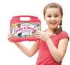 Woskowe sznureczki Wikki Stix - Różowa walizka XL 144 szt