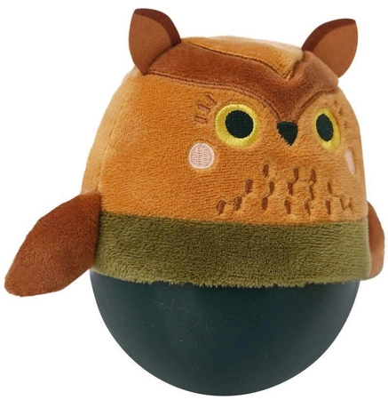 Sowa Wobbly-Bobbly wańka wstańka 161610-Manhattan Toy, zabawki dla niemowląt