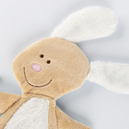 Przytulanka komforter Króliczek szeleścik szmatka grzechotka dzieci sigikid