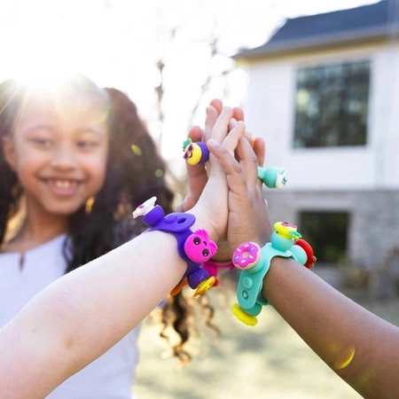 Fat Brain Toy Biżuteria Plip Charms. Zestaw Różowy
