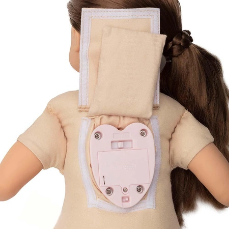 Lalka Skrallan z Ciemnymi Włosami 45 cm