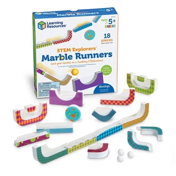 Naklejany Kulodrom, Tor na Ścianę dla Spadających Kulek, Marble Runners