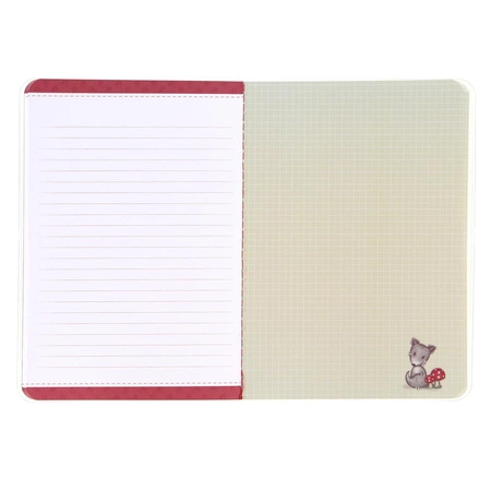 Zeszyt A5 w błyszczącej okładce - Gorjuss - Little Red Riding Hood