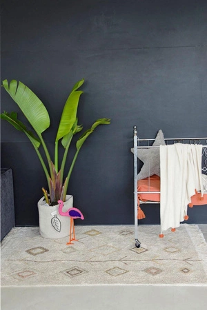 Lorena Canals Dywan bawełniany Kaarol Earth 140 x 200 cm