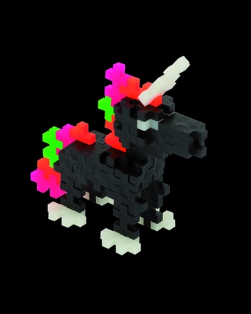 Plus-Plus, Mini GLOW Basic- 360 szt. - świecące w ciemności